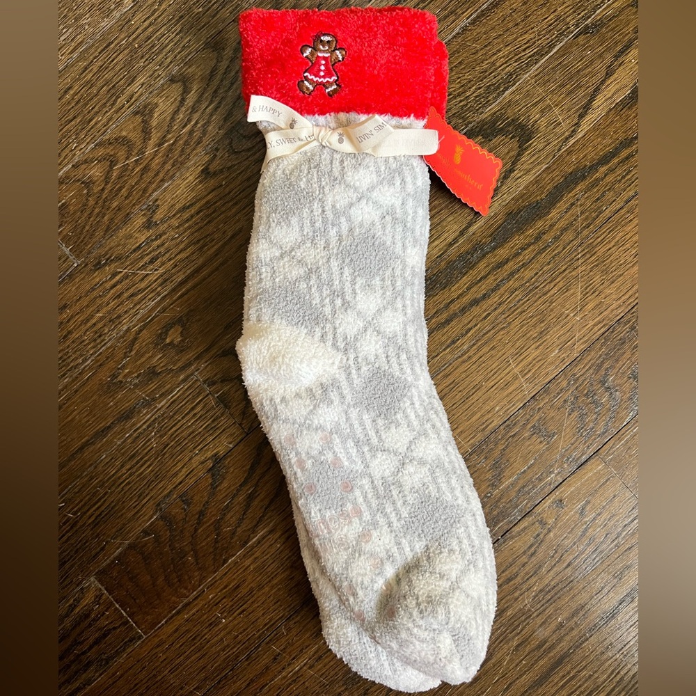 Simply Southern Gingerbread Extra Thick No-Slip Socks